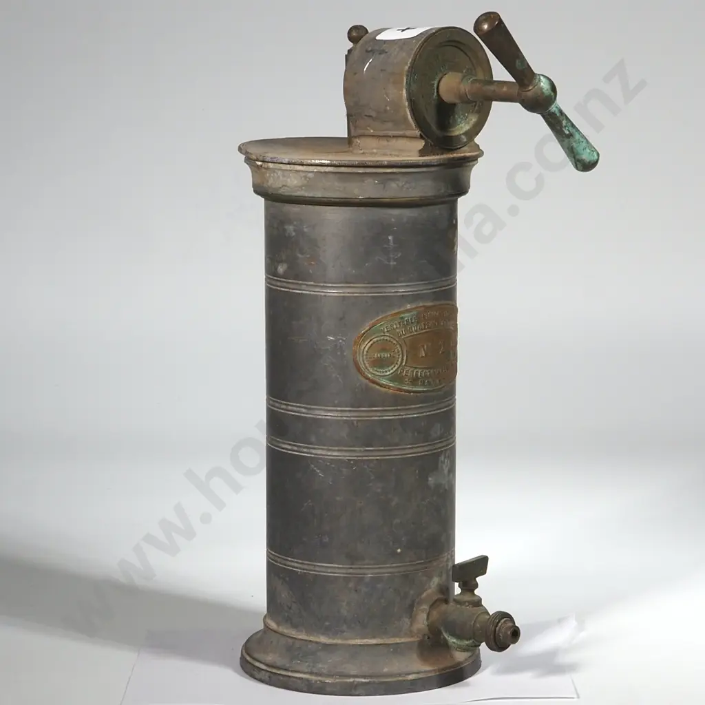 Antique French Eguisier Gynaecological Irrigator  Image 1++