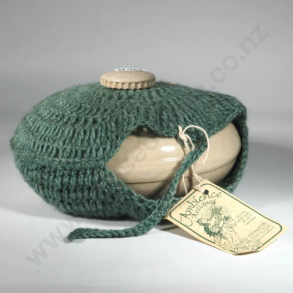 Stone Hot Water Bottle w Cover. Image 1++