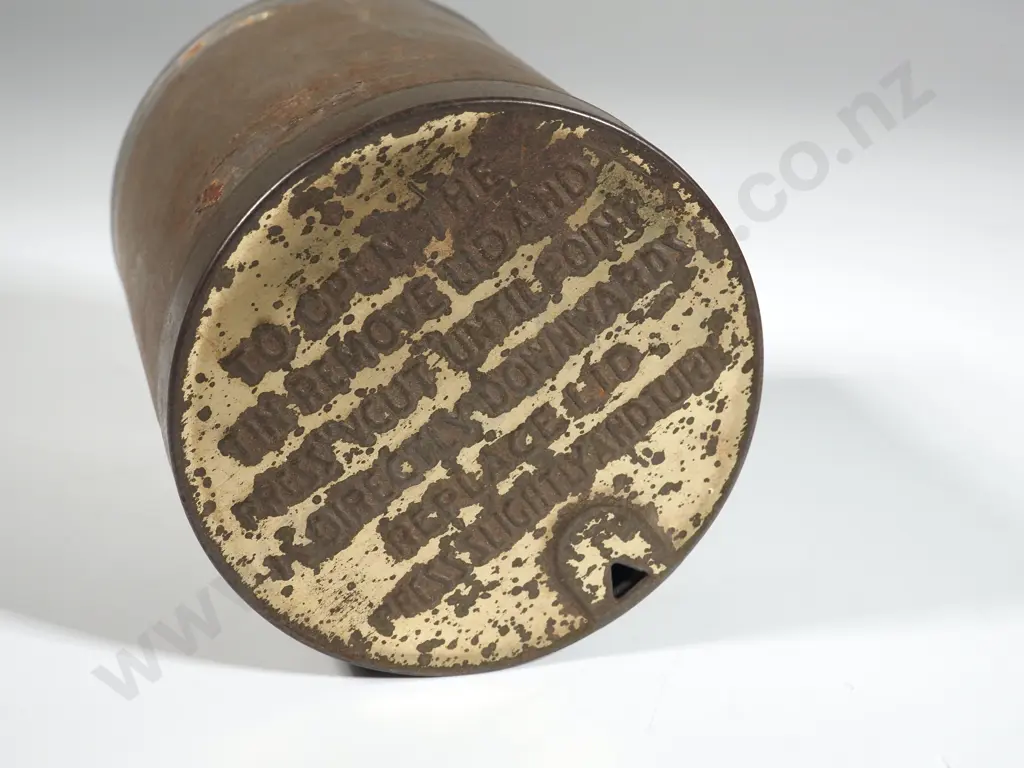 WWII Cigarette Tin. Image 1++