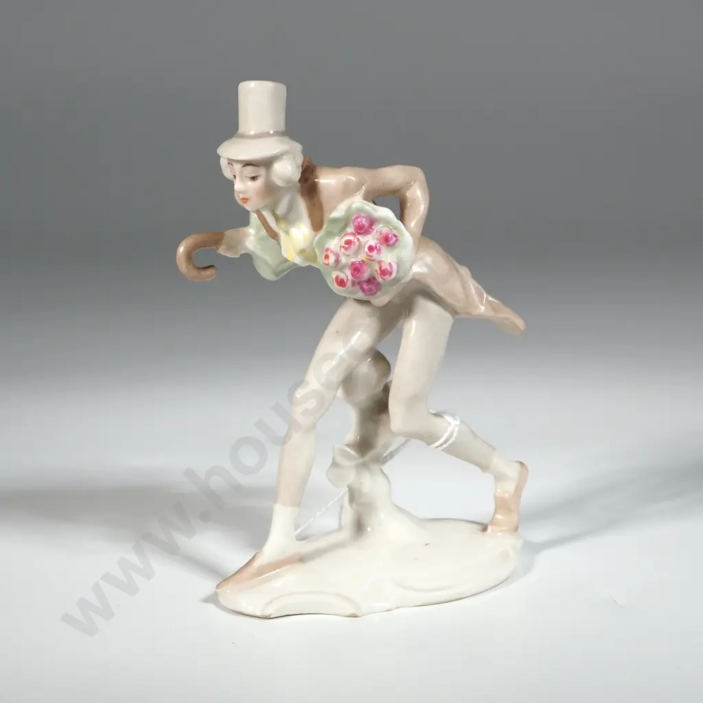 Vintage Hutschenreuther Karl Tutter Figurine 'In Love'. Image 1++