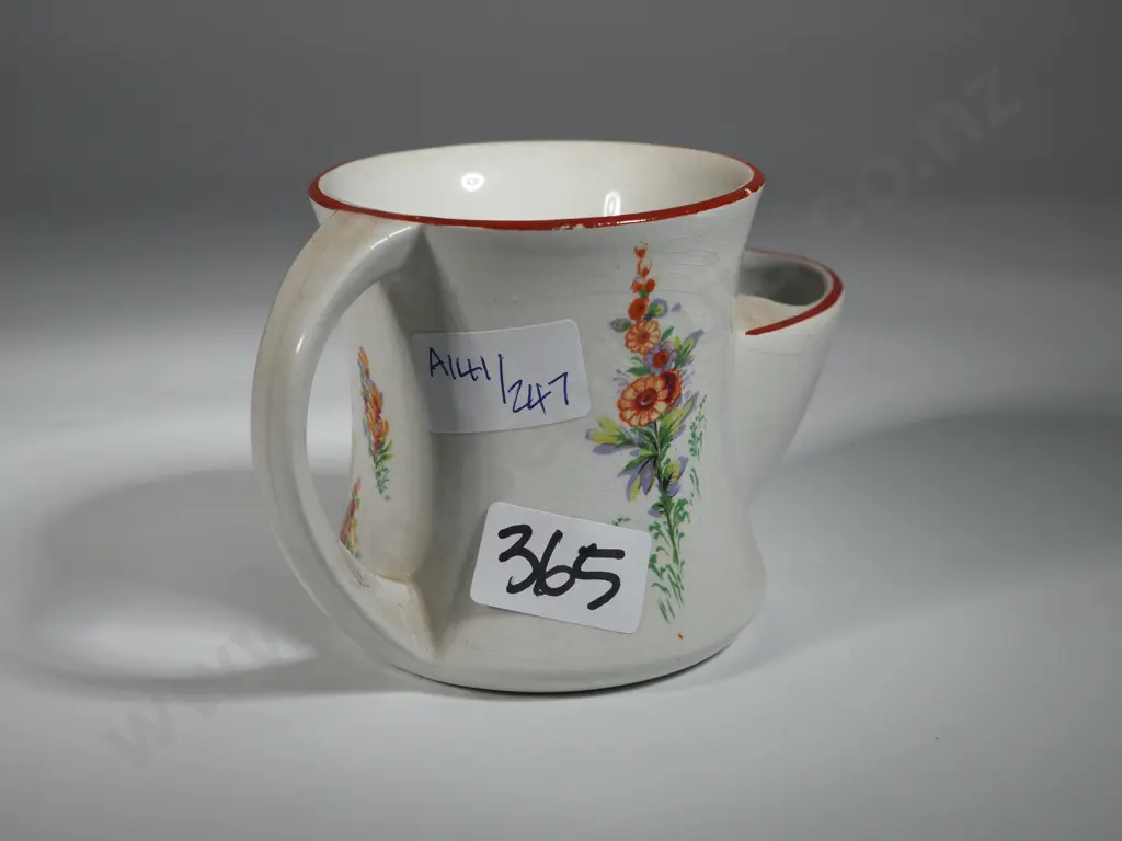 Maix of England Floral Porcelain Shaving Mug. Image 1++