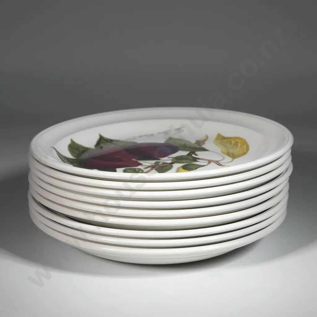 Nine Portmeirion Pomana Small Dinner Plates. Image 1++