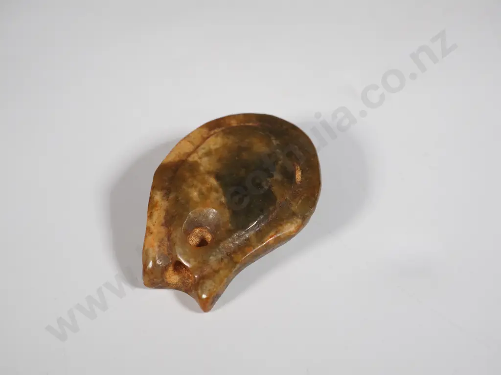 Antique Jade Toggle/Pendant In The Form Of A Snail. Image 1++