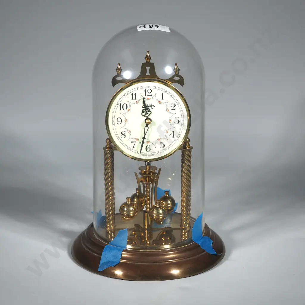 Haller Quartz 400 Day Mantle Clock. Image 1++