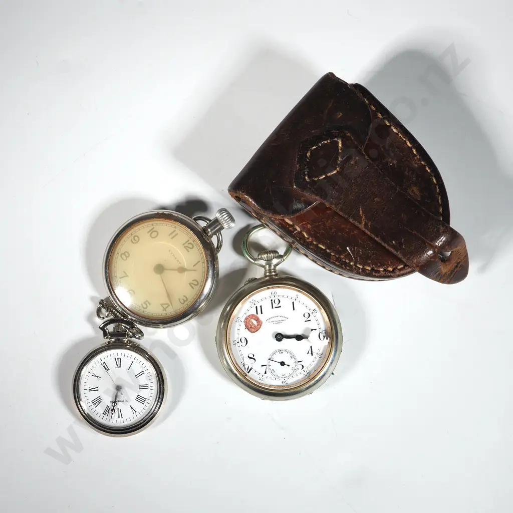 Lot of Three Pocket Watches. Image 1++
