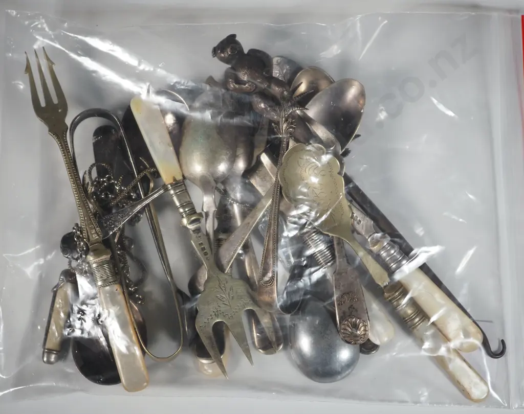 Assorted Lot of Silver Plate Items. Image 1++