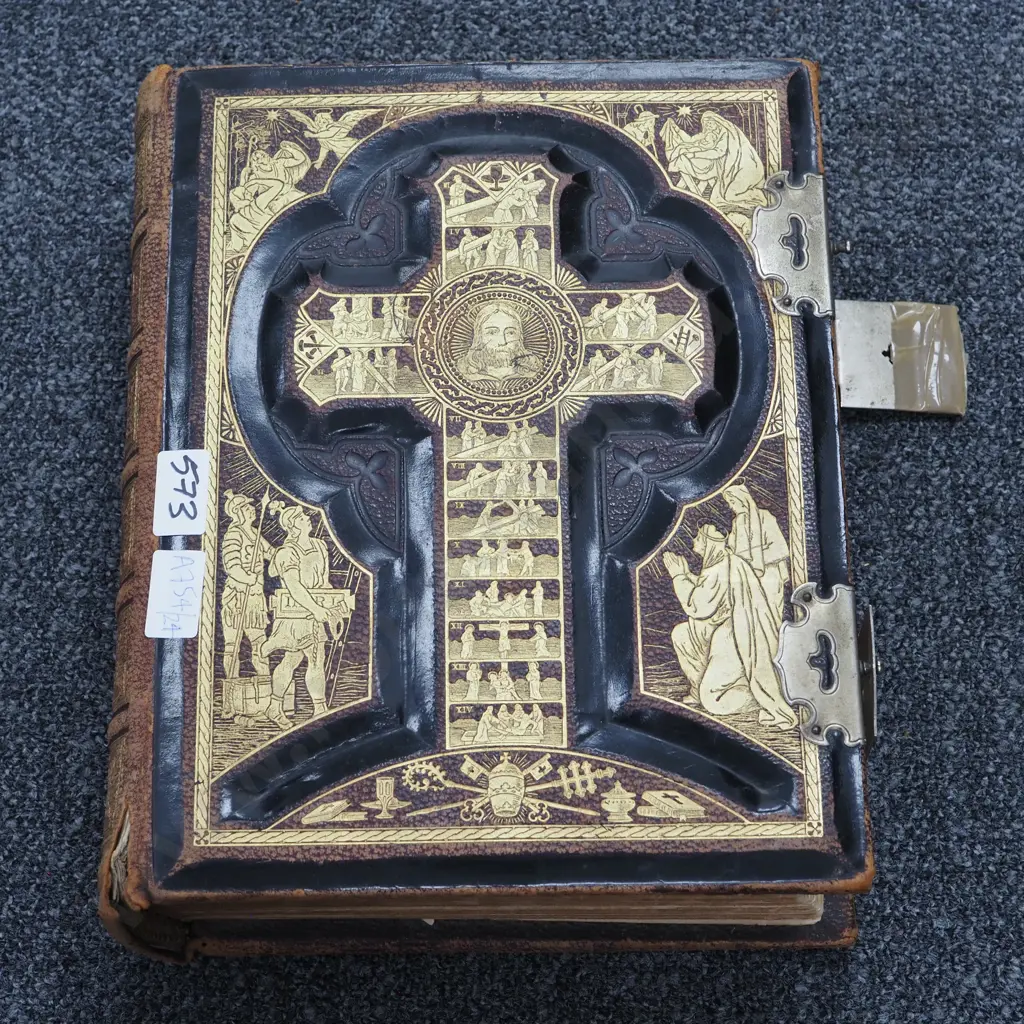 A Douay 1865 Edition Holy Bible. Image 1++