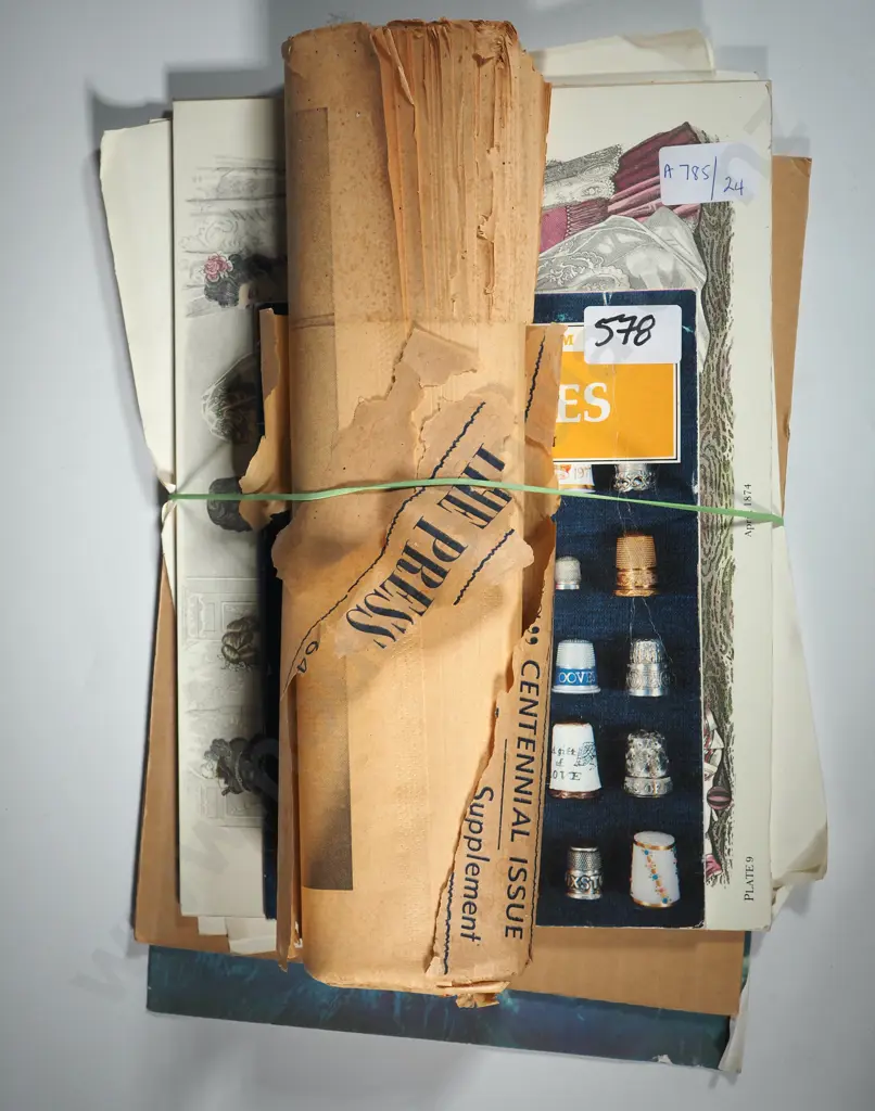 Lot of Assorted Ephemera. Image 1++