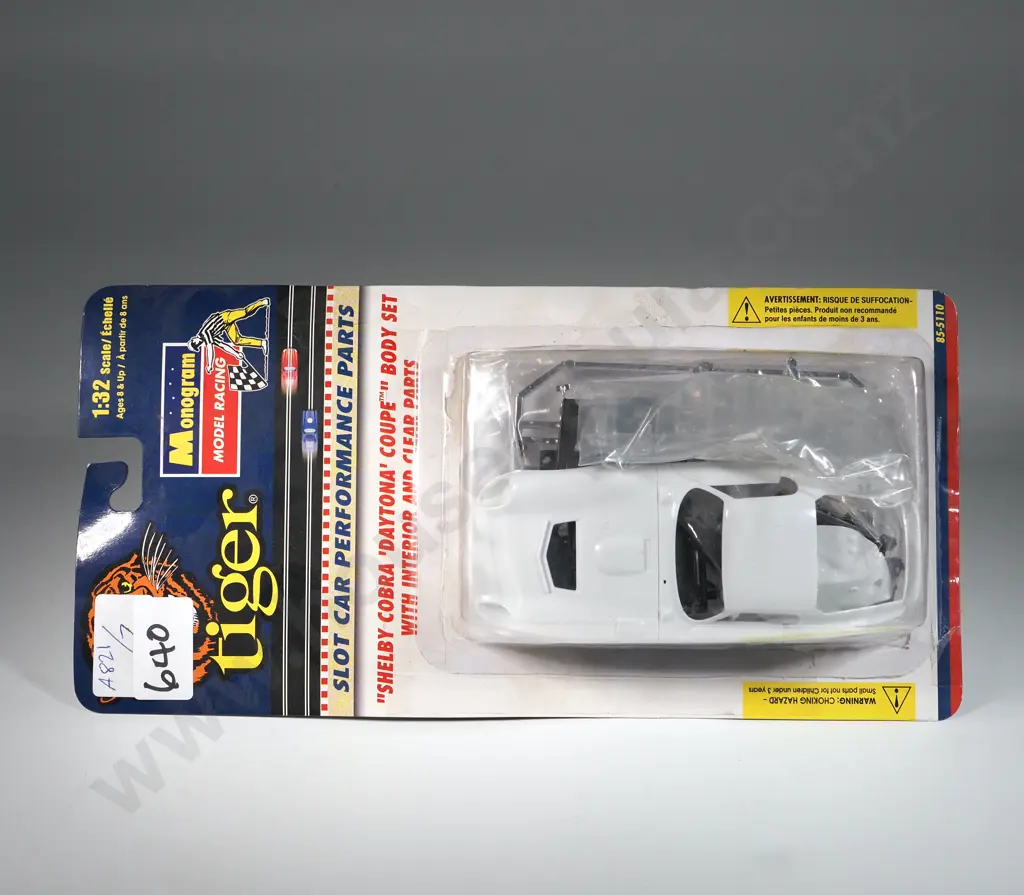 Monogram Model Racing Shelby Cobra 'Daytona Coupe' Slot Car Body Kit. Image 1++