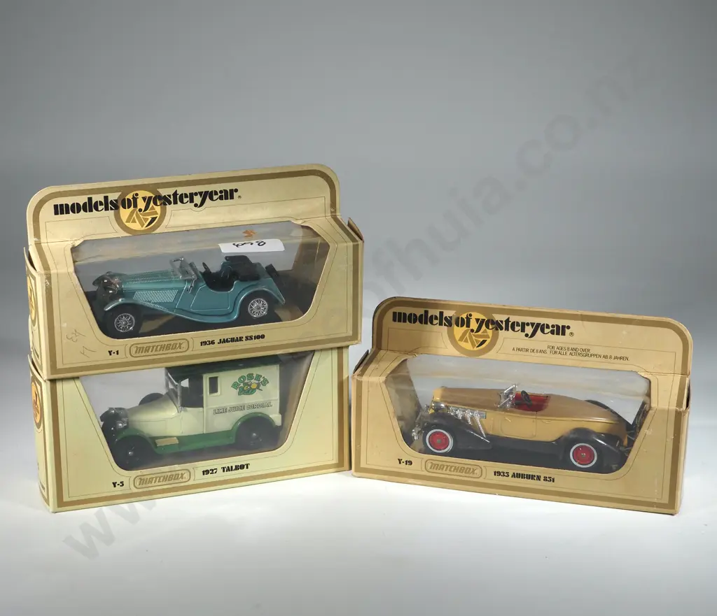 Three Matchbox Models of Yesteryear in Original Boxes. Image 1++