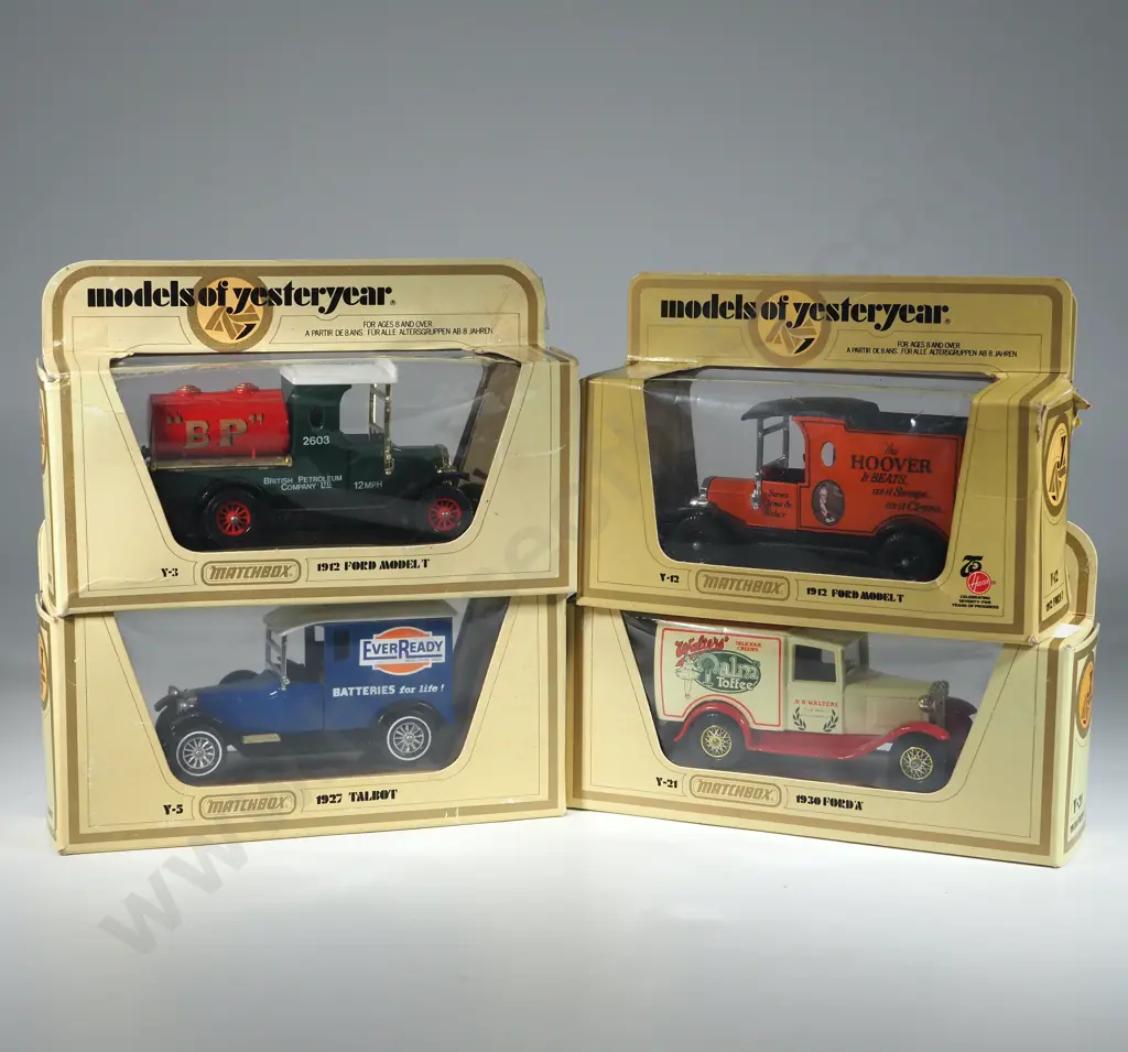 Four Matchbox Models of Yesteryear in Original Boxes. Image 1++