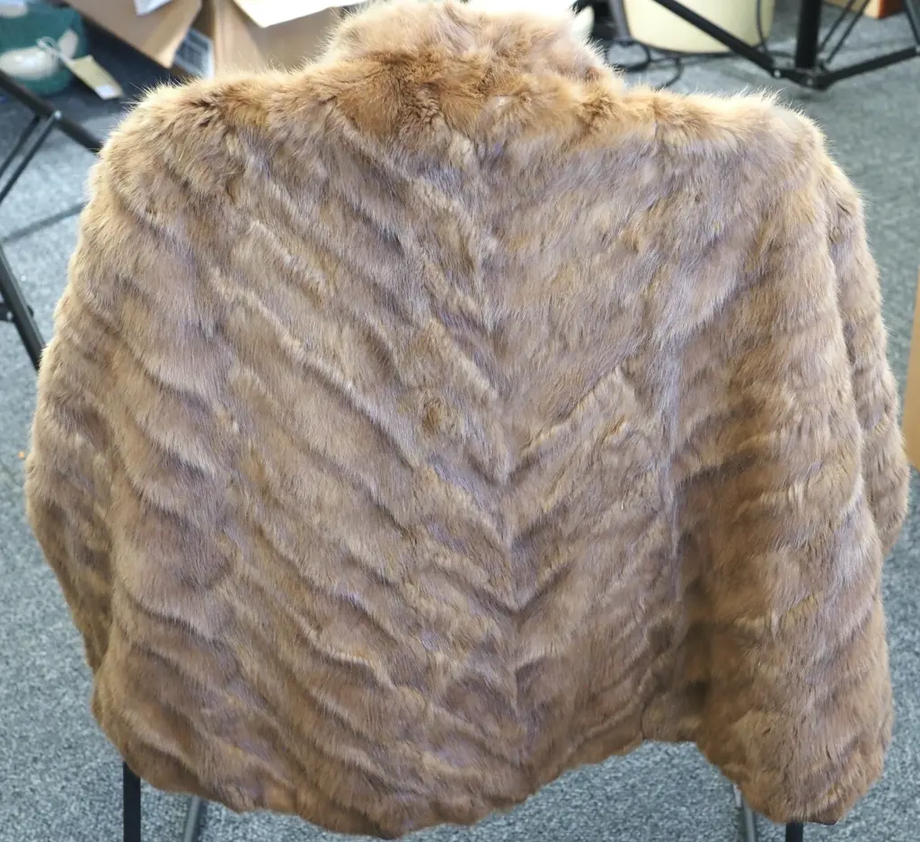 Rabbit Fur Cape. Image 1++