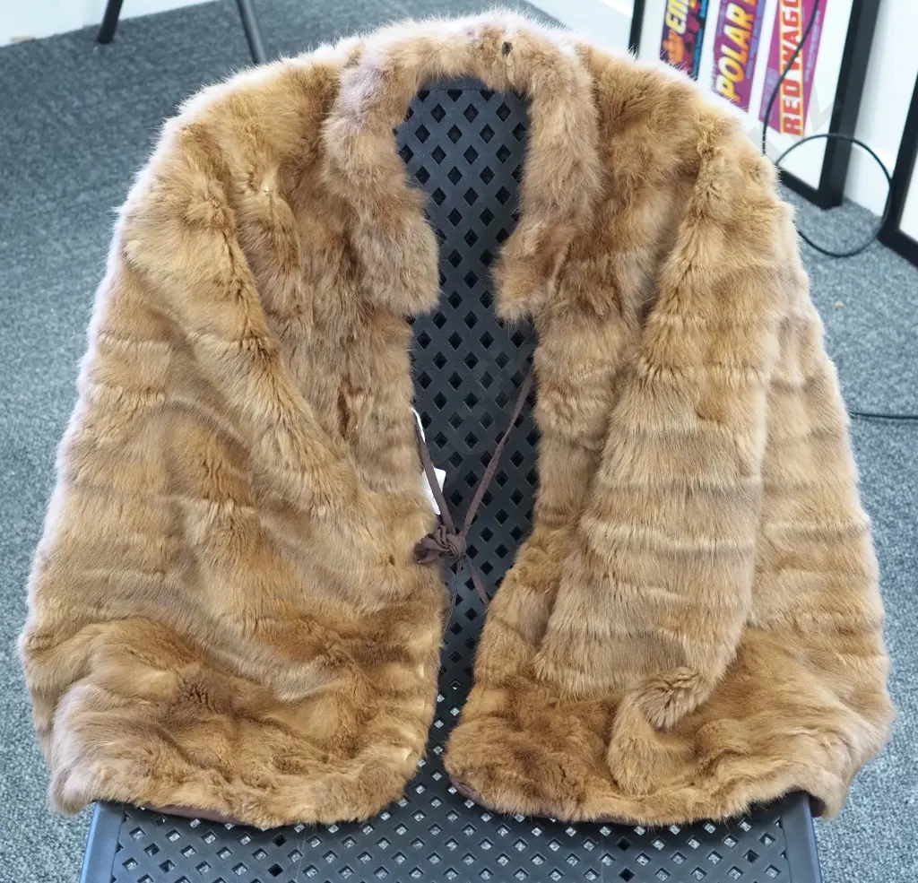 Rabbit Fur Cape. Image 1++