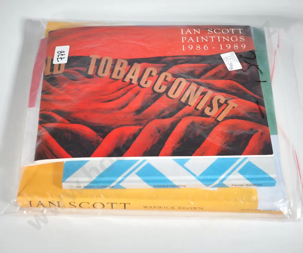 Four Books - Ian Scott By Warwick Brown, Ian Scott Lattices By Edward Hanfling, Ian Scott Areview 1963 -2007 & Ian Scott Image 1++