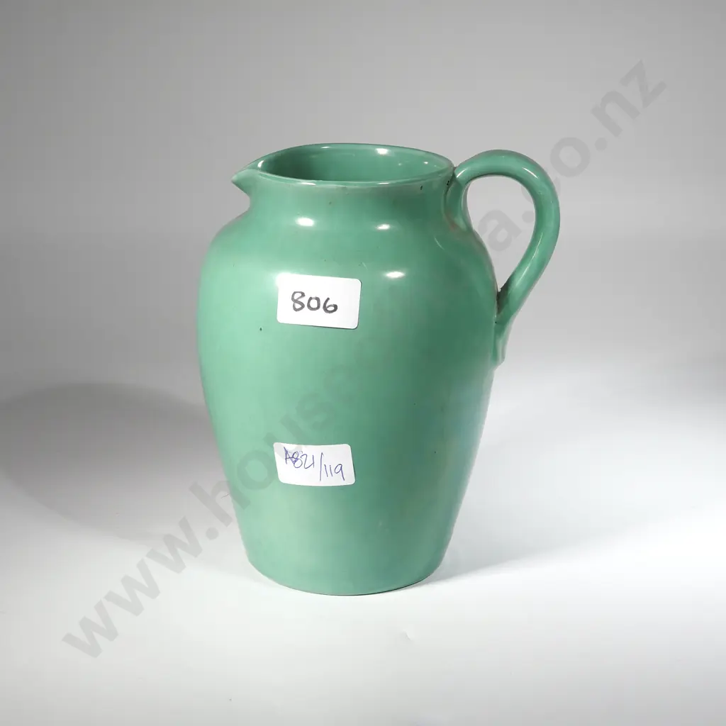 1920's Teal Porcelain Jug DeeCee English  Image 1++