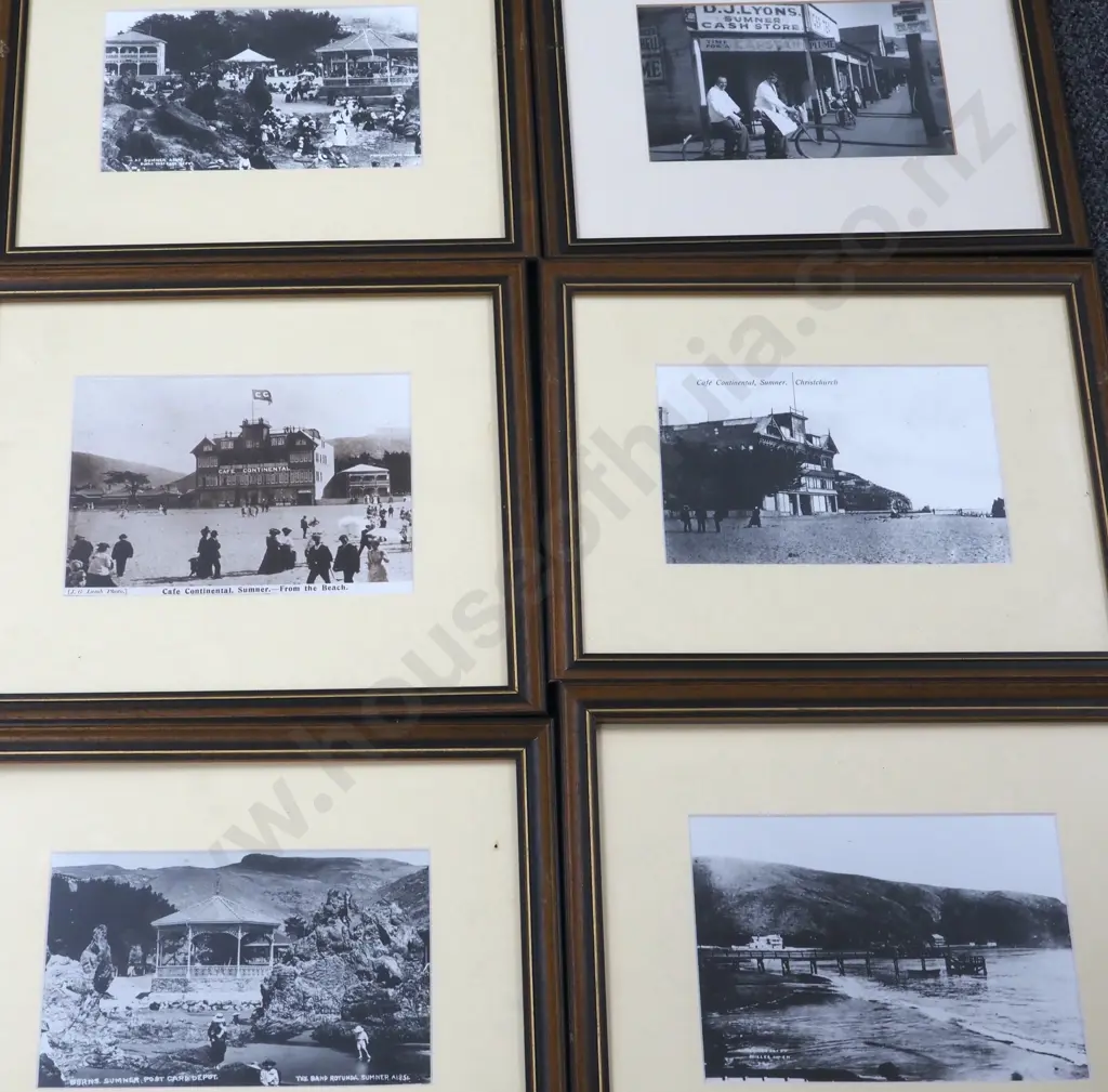 Fifteen Framed Historical Photographs - Sumner. Image 1++