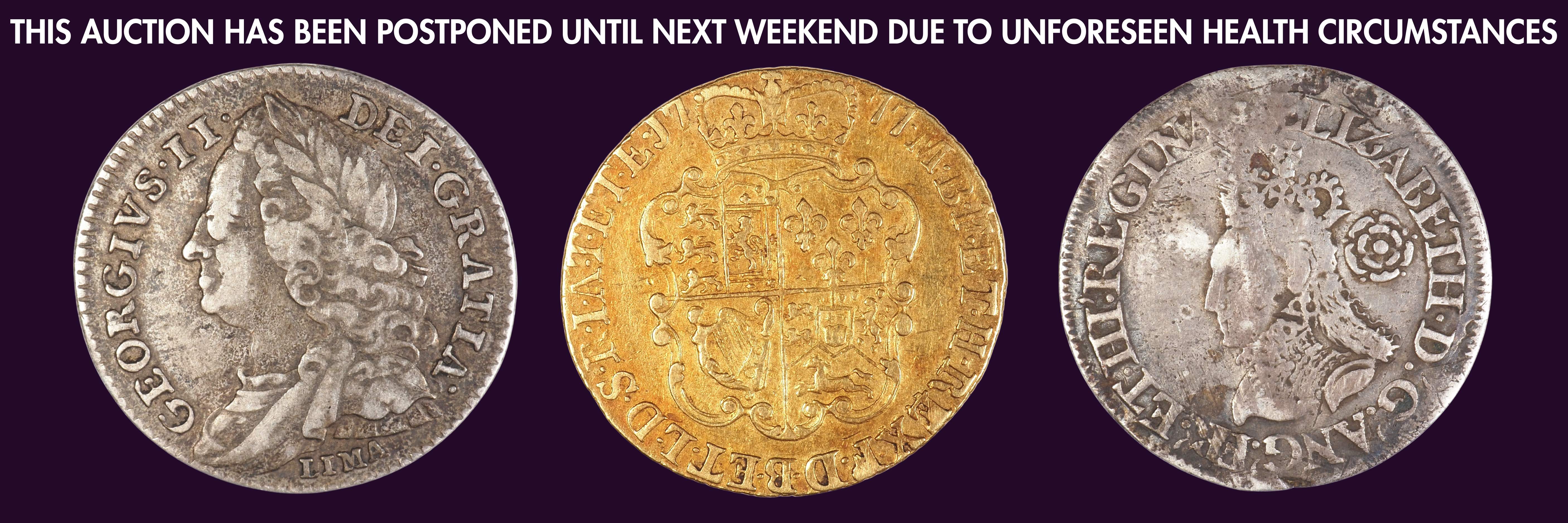 POSTPONED Scarce & Interesting Coin Auction